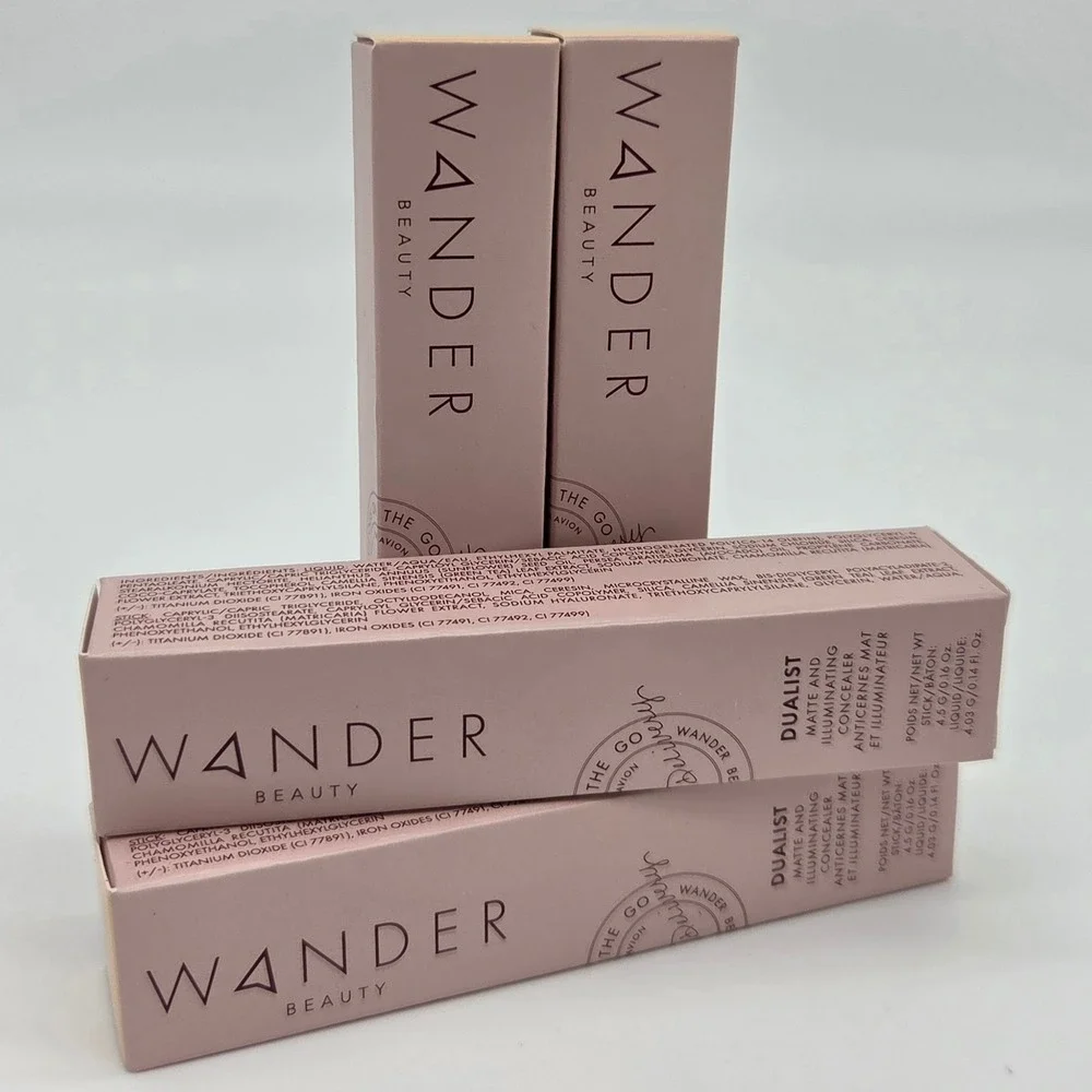 Wander Beauty Dualist Concealer Light AF94 Matte 4 Pack NIB
